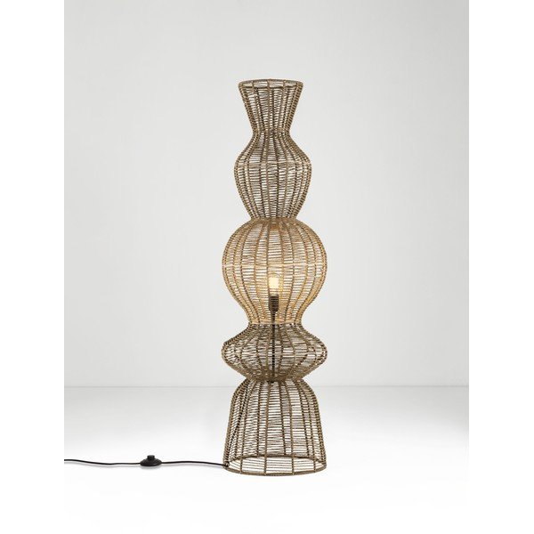 Въжена подова лампа в естествен цвят (височина 136 cm) Breena – Nova Luce-image-4