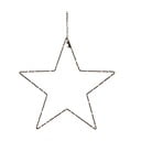 Черна светлинна украса с коледен мотив ø 45 cm Alpha - Markslöjd