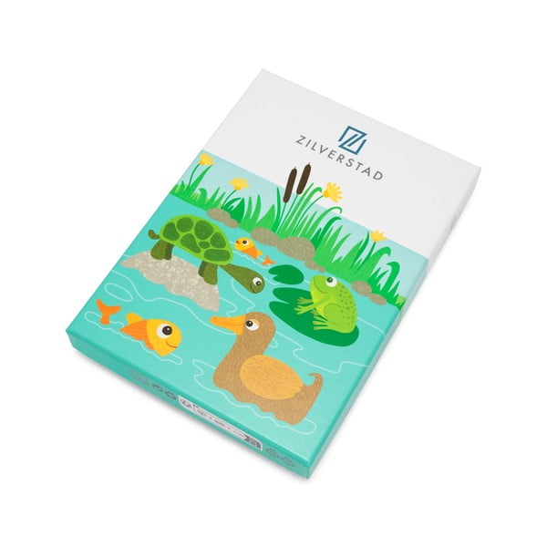 Детски прибори за хранене от неръждаема стомана в сребристо 4 бр. Water life – Zilverstad-image-4