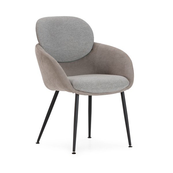 Сиво кресло Nure – MOME