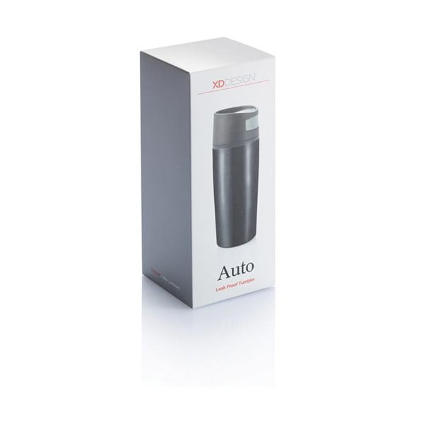 Черна термочаша за кола , 300 ml - XD Design-image-1