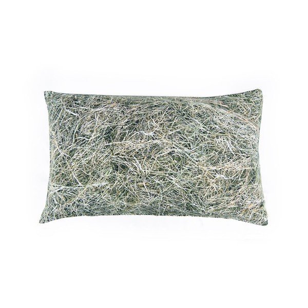 Povlak na polštář s příměsí bavlny a s pohankovou výplní Foonka Seno, 50 x 30 cm-image-1