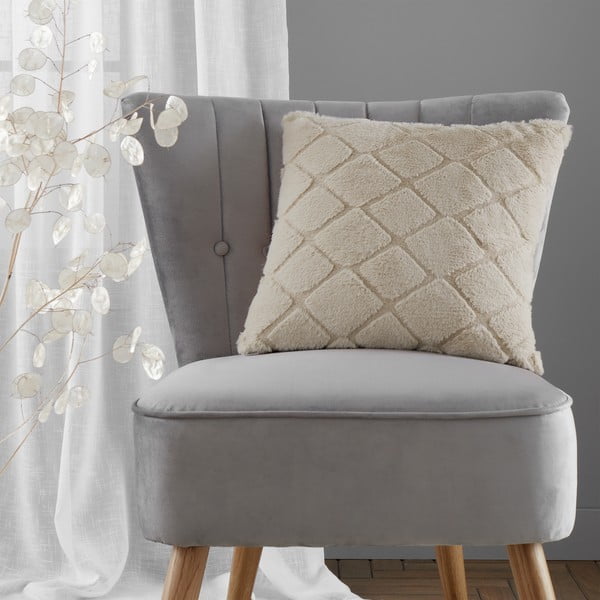 Декоративна възглавница от микроплюш 43x43 cm Cosy Diamond – Catherine Lansfield-image-1