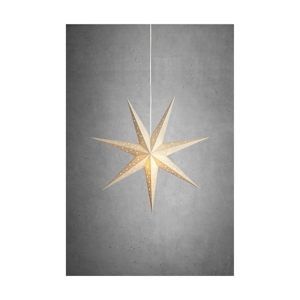 Кремава висяща коледна светлинна украса Solvalla – Markslöjd-image-1