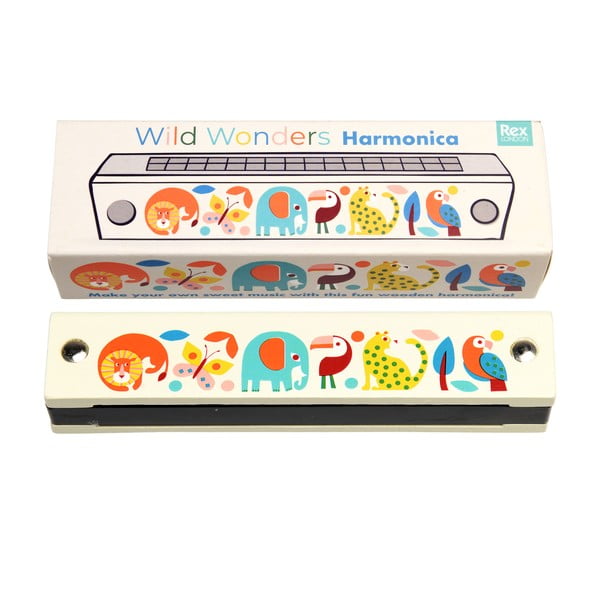 Музикална играчка Harmonica Wild Wonders – Rex London-image-4