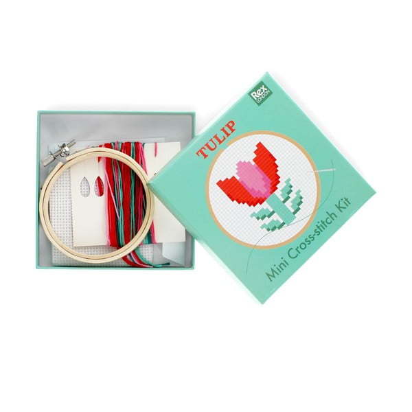 Творчески комплект Cross-stitch Kit Tulip – Rex London-image-2
