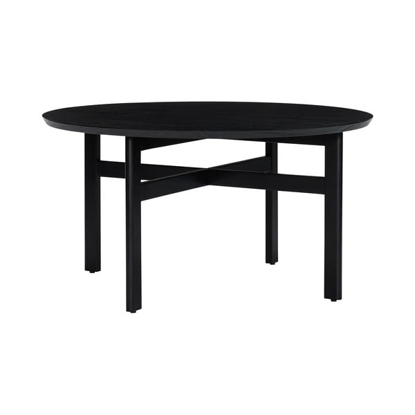 Черна кръгла масичка за кафе ø 80 cm Fjord – Hübsch-image-2