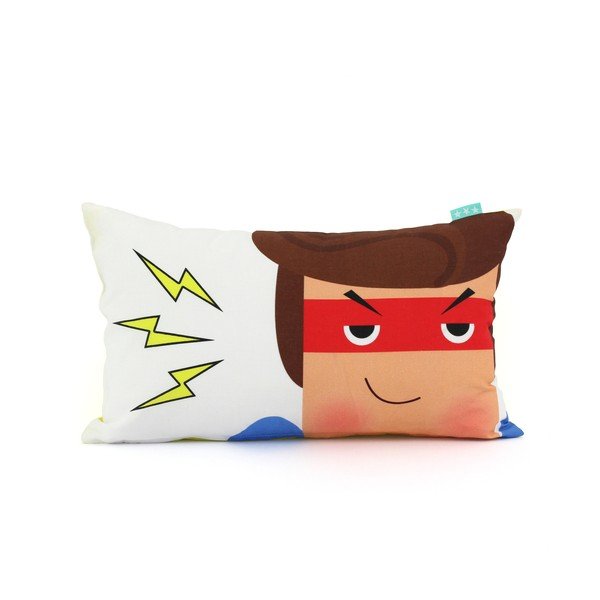 Bavlněný oboustranný povlak na polštář Baleno Super Hero, 50 x 30 cm-image-1