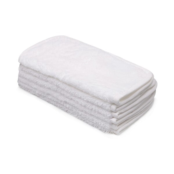 Комплект от 6 бели памучни кърпи Madame Coco, 33 x 33 cm - Unknown