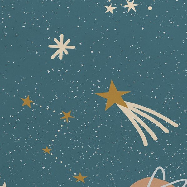 Детска калъфка за възглавница 50x75 cm Mini universe - Happy Friday-image-1