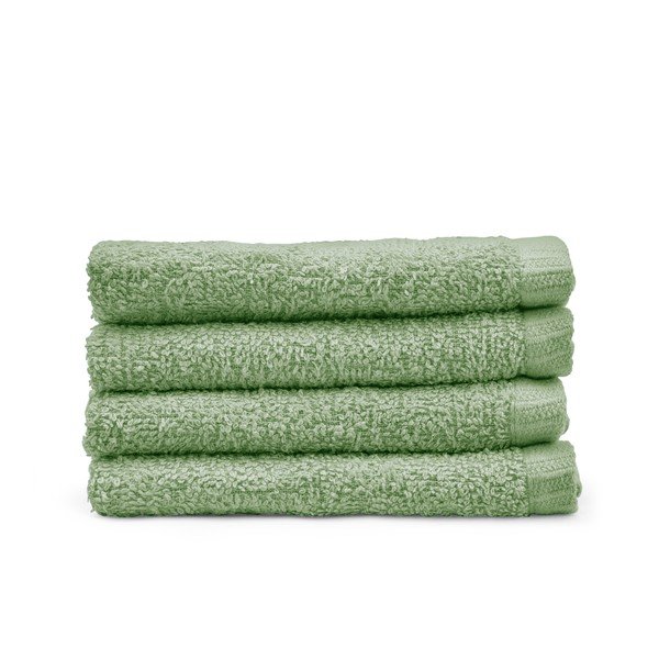 Зелени бързосъхнещи /от тери памучни кърпи в комплект 4 бр. 30x30 cm Quick Dry – Catherine Lansfield