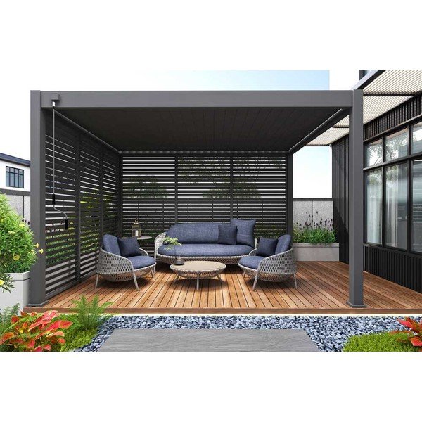 Параван за биоклиматична пергола – Rojaplast-image-2