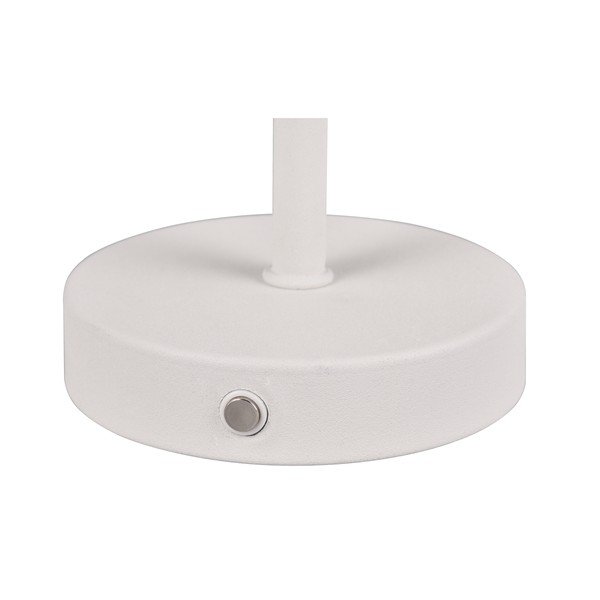 Бяла LED настолна лампа с възможност за димиране (височина 30 cm) Jeff - Reality-image-4