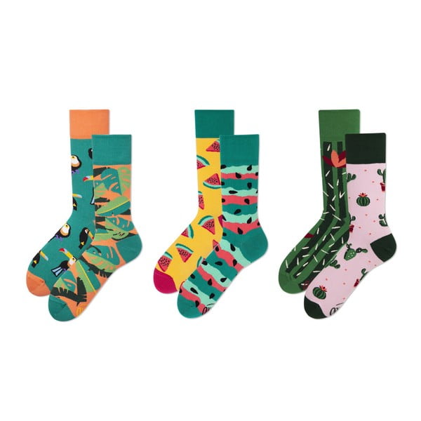 Комплект от 3 чифта чорапи Vivid, размер 35-38 - Many Mornings