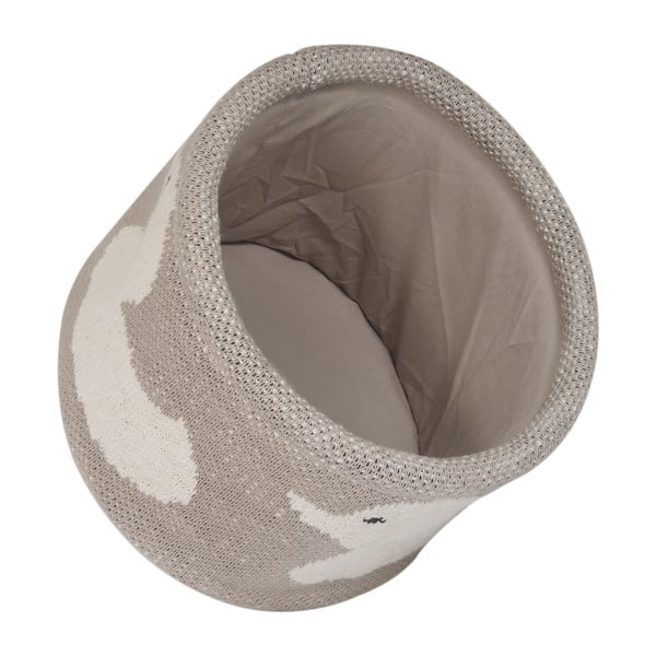 Бежов памучен органайзер Патица, ø 16 cm - Kindsgut-image-2