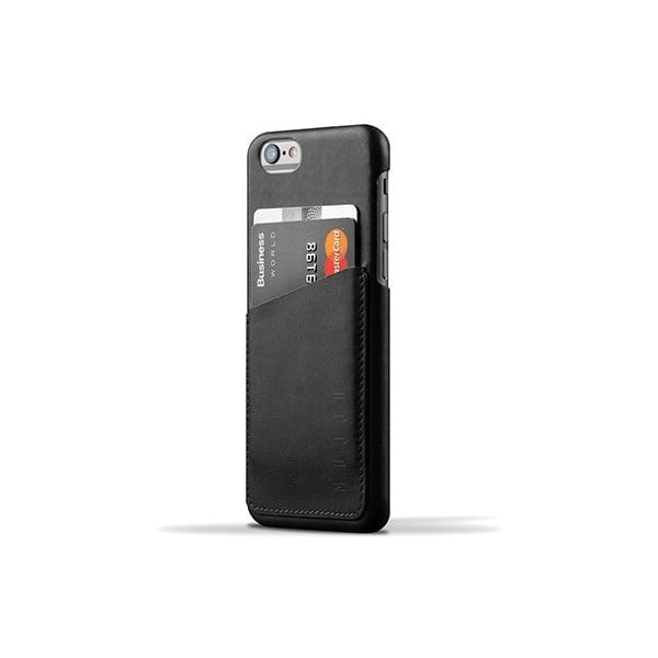 Peněženkový obal Mujjo Case na telefon iPhone 6 Black