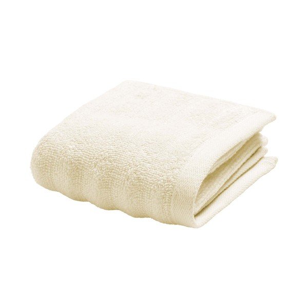 Кремава памучна кърпа от тери 30x50 cm Maya – douceur d'intérieur