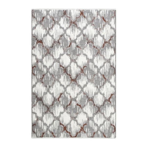 Hnědošedý oboustranný koberec Homemania Halimod, 120 x 180 cm