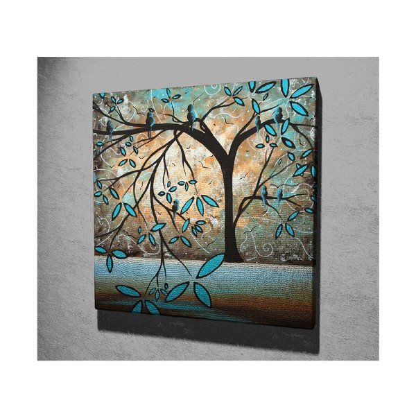 Живопис върху платно Джонатан, 45 x 45 cm - Wallity-image-2