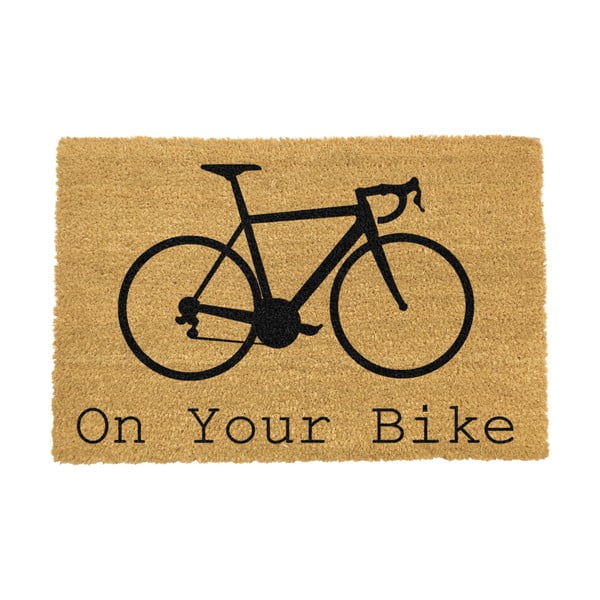Постелка от естествени влакна On Your Bike, 40 x 60 cm - Artsy Doormats