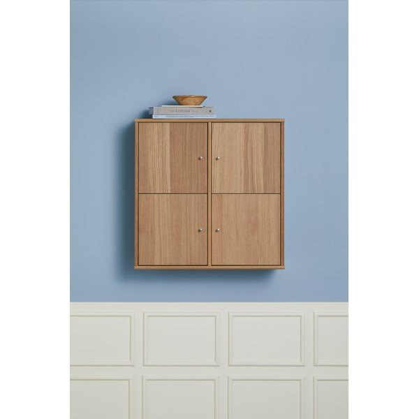 Висяща библиотека от декор от дъб  в естествен цвят 70x70 cm Mistral – Hammel Furniture-image-1