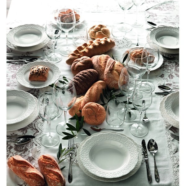 Бяла порцеланова чиния , ⌀ 22 cm Gran Gala - Brandani-image-1