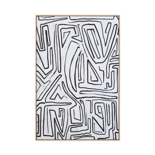 Картина с включена рамка/върху платно 83x123 cm Astratto – Premier Housewares