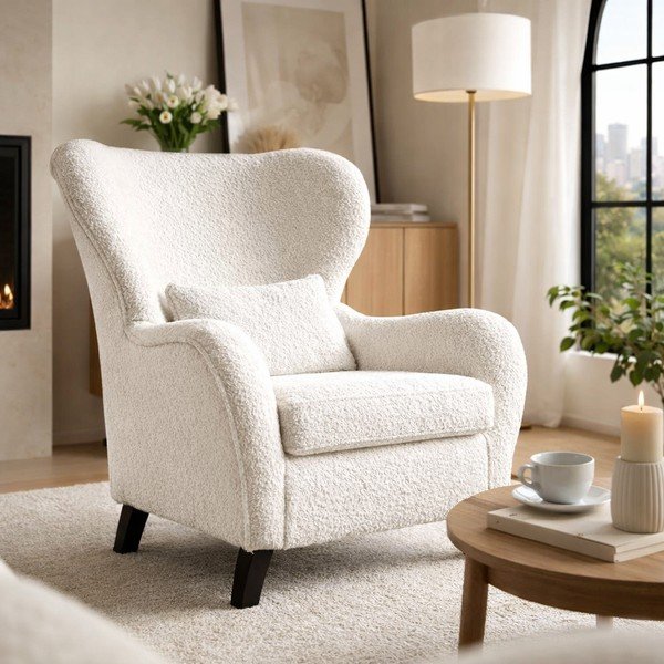 Бял фотьойл Miuf - Miuform-image-1