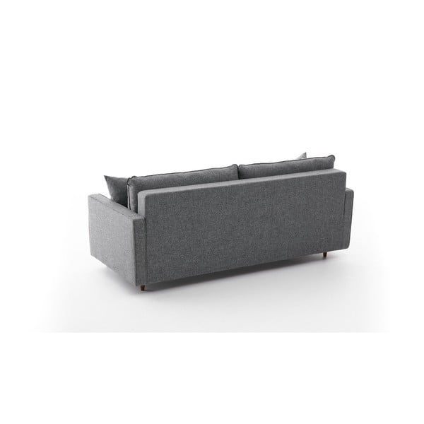 Тъмно сив разтегателен диван 210 cm Eva – Balcab Home-image-4