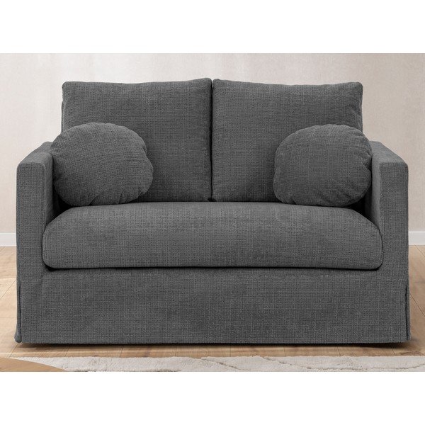 Тъмносив диван 140 cm Paphos – Ropez-image-3