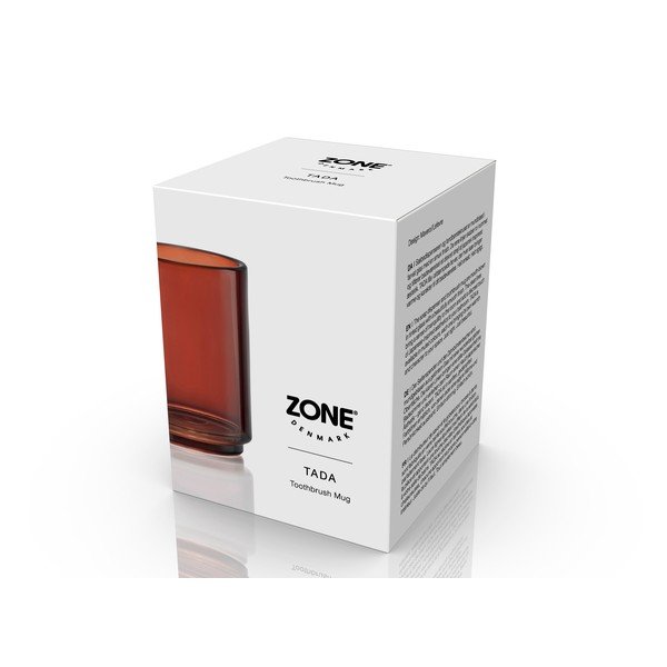 Кафява стъклена чаша за четки за зъби Tada – Zone-image-4