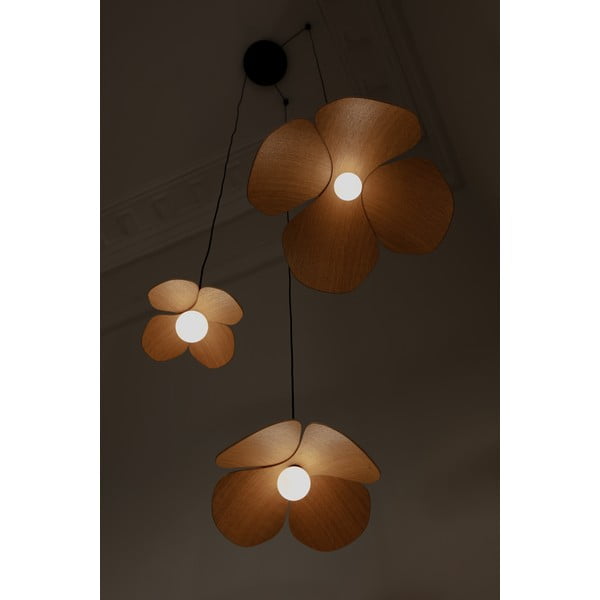 Абажур от дъбово дърво в естествен цвят ø 28 cm Forget Me Not - UMAGE-image-3