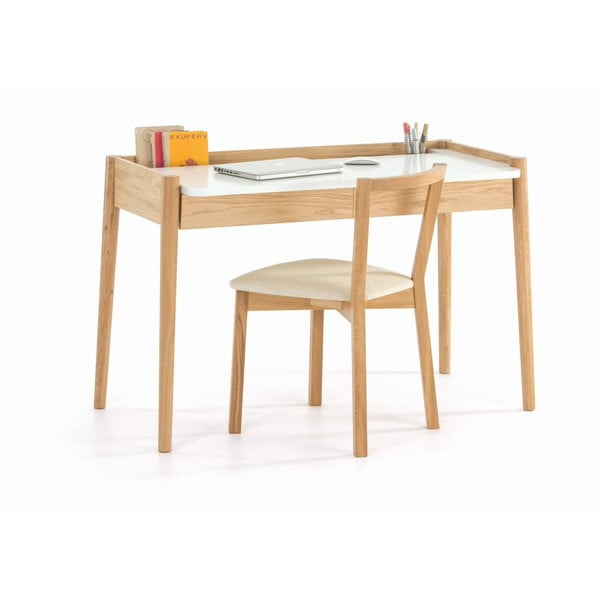 Работна маса и две чекмеджета Feldbach - Woodman-image-4