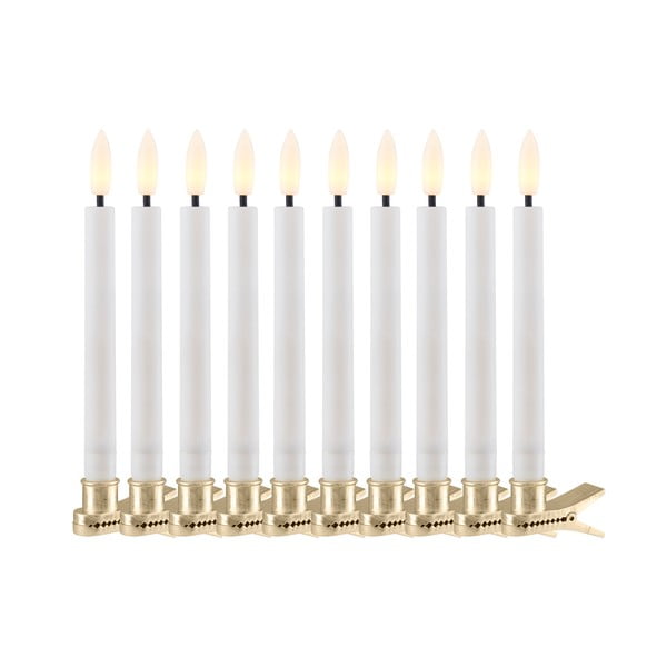 Комплект от 10 светодиодни светлинни декорации, височина 11 см Sille - Sirius-image-1