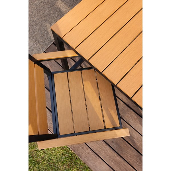 Градински бар комплект в естествен цвят за 4 души Nova - Bonami Selection-image-3