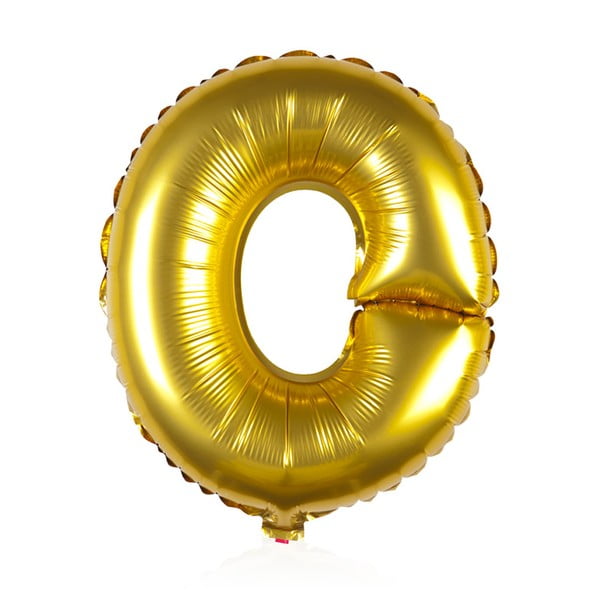 Balónek O zlaté, 30 cm