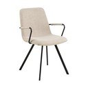 Кремави трапезни столове в комплект от 2 броя Selina - Actona