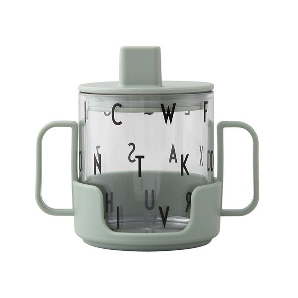 Зелена детска чаша Grow With Your Cup Grow with Your Cup - Design Letters