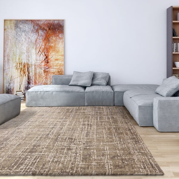 Бежов килим 80x150 cm Kuza – Asiatic Carpets-image-1
