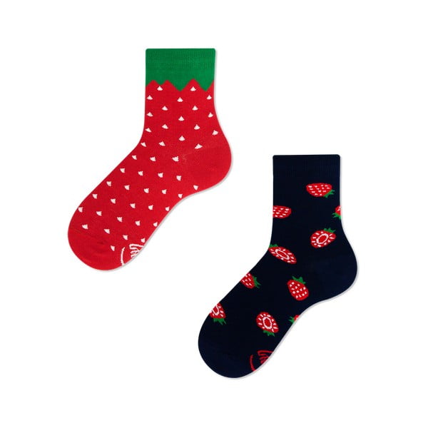 Детски чорапи, размер 23-26 Strawberries - Many Mornings