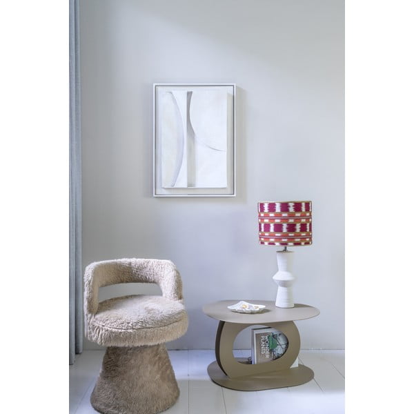 Бежова метална масичка за кафе 55x66 cm Tonda – Spinder Design-image-4