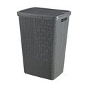 Тъмно сив кош за пране , 58 л Jute - Curver