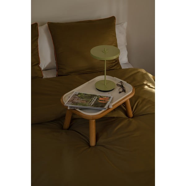 Зелена метална LED настолна лампа с метален абажур (височина 31 cm) Asteria Move – UMAGE-image-4