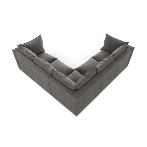 Тъмносив ъглов диван Manao – Makamii-image-3