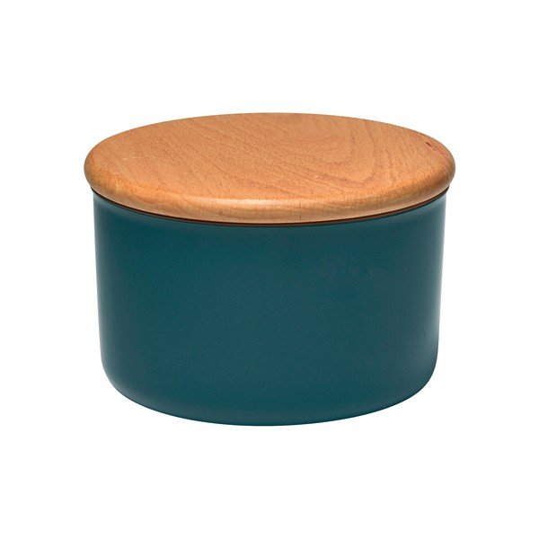 Маково син буркан с дървен капак , 0,5 л - Emile Henry