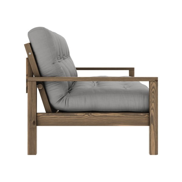 Сив разтегателен диван 205 cm Knob - Karup Design-image-4