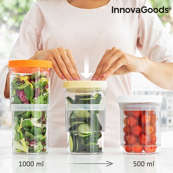 Регулируеми контейнери , 3 броя - InnovaGoods-image-2