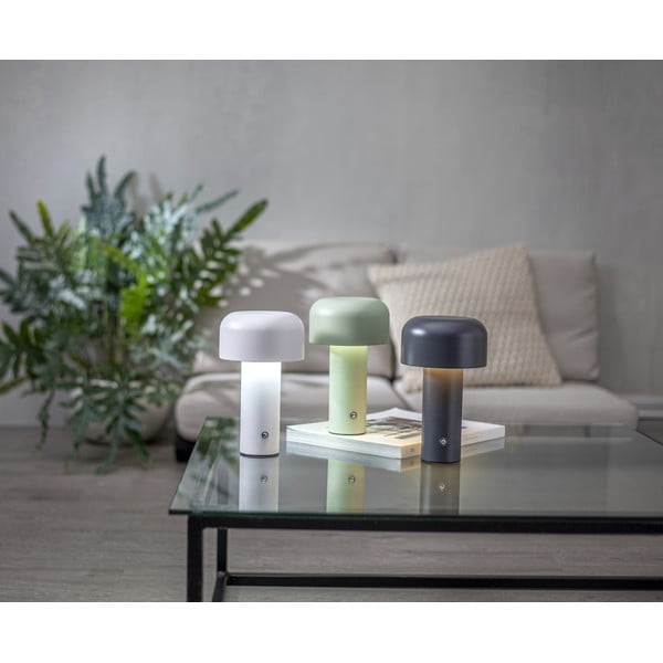 Зелена LED настолна лампа (височина 21,5 cm) Bobby – Star Trading-image-2