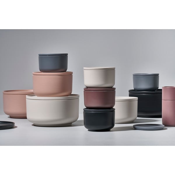 Сива купа за сервиране с капак Peili, 500 ml - Zone-image-2