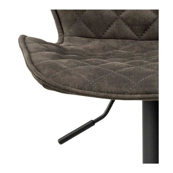 Тъмнозелени въртящи се бар столове в комплект от 2 броя 116 см Naomi - Actona-image-4